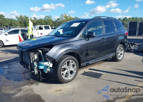 2018 Subaru Forester 2.5I Touring from USA, damaged, VIN JF2SJAWC6JH455890